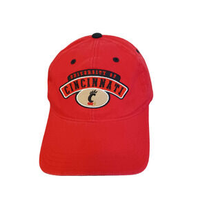 Captivating Headgear 1 Stop Red Cincinnati Bearcats Basketball Men's Cap Hat
